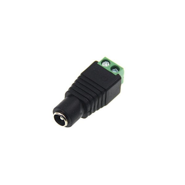 20 kpl DC-virtapistokkeita, uros/naaras 2,1 x 5,5 mm, pistokkeet 12V, liitäntäsovittimet, CCTV-kameralle, DVR-turvajärjestelmälle, LED-valoille