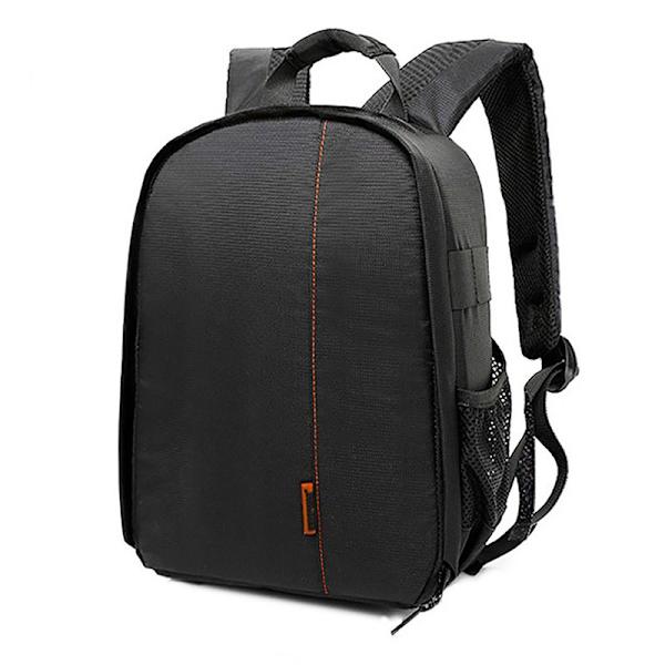 SLR-kameraväska kameraväska kameraryggsäck vattentät stöttålig campingväska liten reseryggsäck Orange