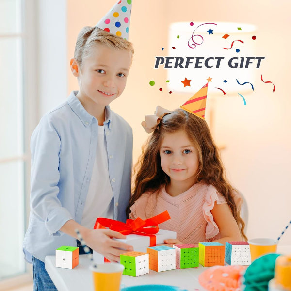 4x4x4 Magic Cube Julklapp för barn och vuxna (utan