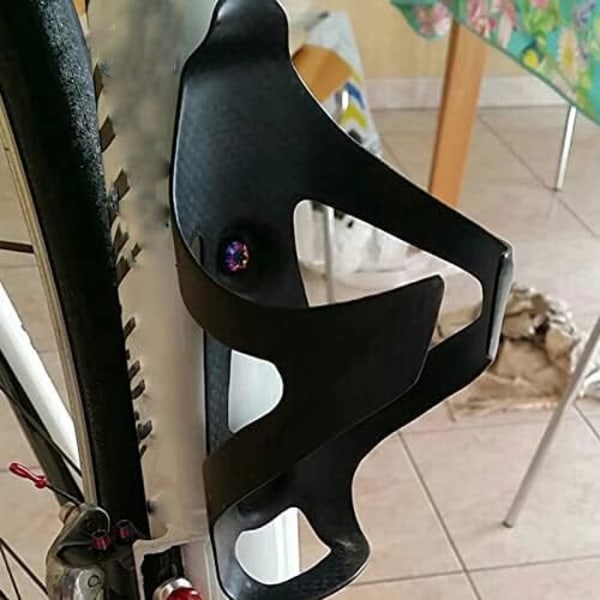 1 stk. Carbon Flaskeholder Cykel Flaskeholder Carbon Sort MTB Flaskeholder Carbon 3K Glossy,Mat Landevejscykel Carbon Flaskeholder