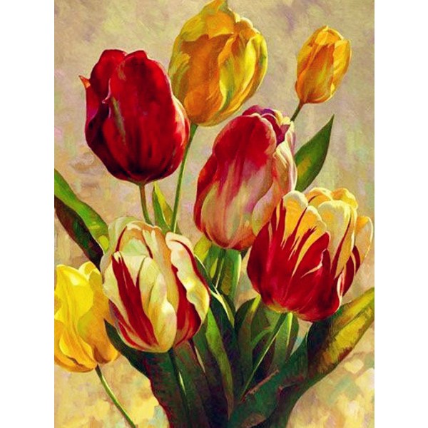 30x40 cm 5D DIY Täydellinen Timanttimaalaus, Söpö Koiranpentu Timantti