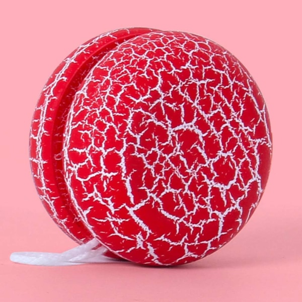 Rød treleke yo-yo for nybegynnere for barn 1 runde