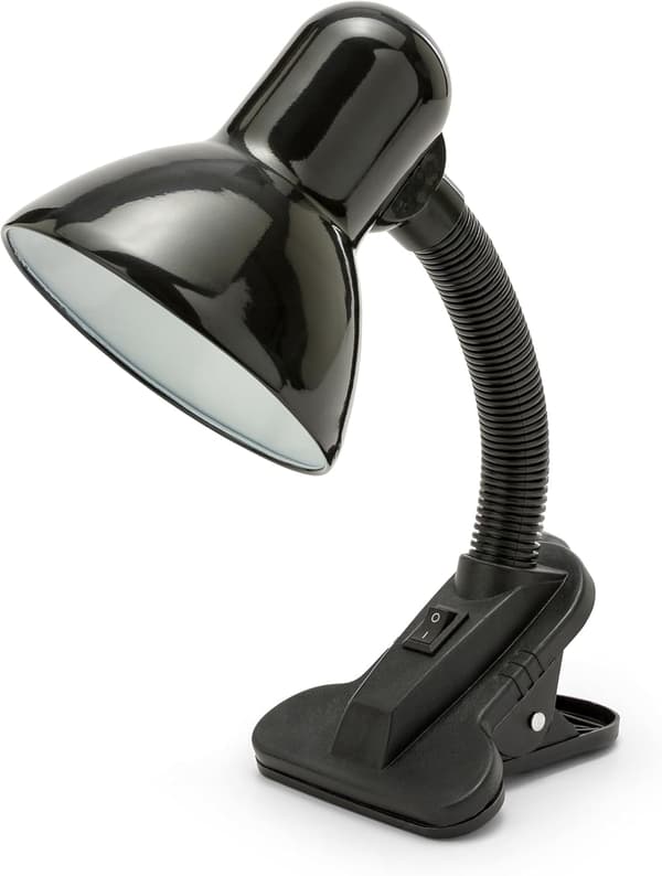 Bordlampe med klemme