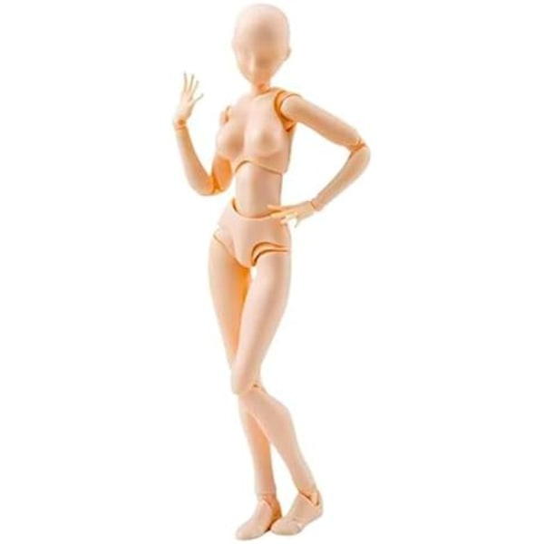 Kunstnerdukker Tegnefigur Mannequin, Kule Actionfigurer Stop Motion Figur med Ledd, Kunst Tegnemodell Menneskekropp