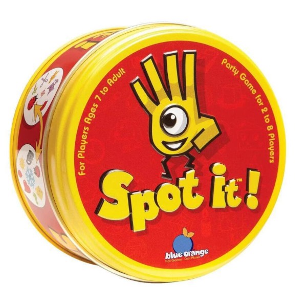 Dobble Spot It Kortspel Toy Iron Box Board-kort (stil 4)