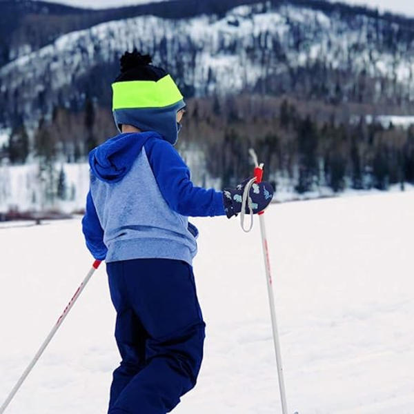 Vanntett barnevotter Snøhansker Barnehansker Fleecefôret G