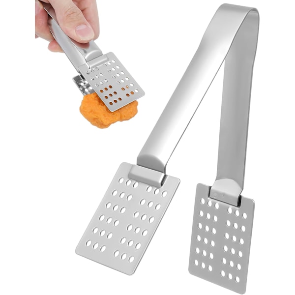 Tepåsepressare 1 st Rostfritt Stål Tepåsetång 14 cm Tepåse Silklämma för Löst Te Lösa Tebladspåsar, Istång för Grepp