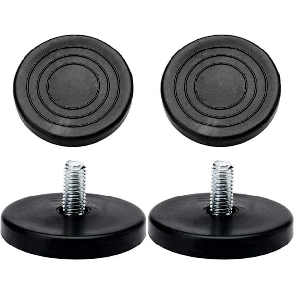Ställbara möbelnivelleringsfötter M8 x 18 x 50mm Möbelbensskydd Möbelben Bordsstolsbas Golvskydd för Hemmakontorsmöbler, antal