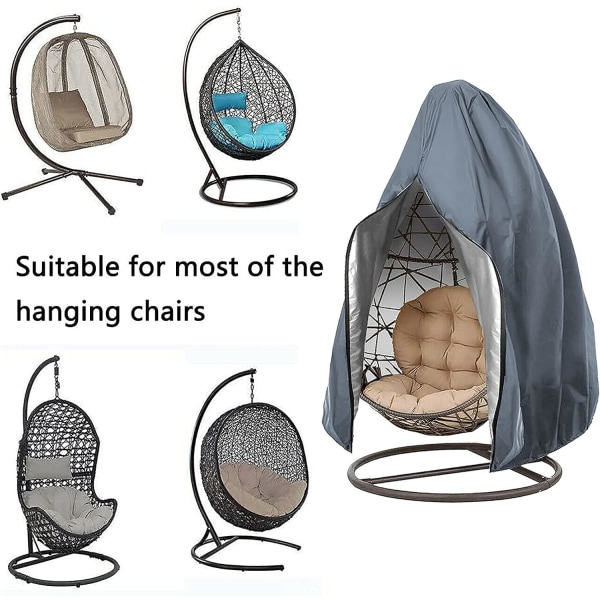 Hängande Äggstolsskydd Rattan Utomhus Wicker Gungstol W
