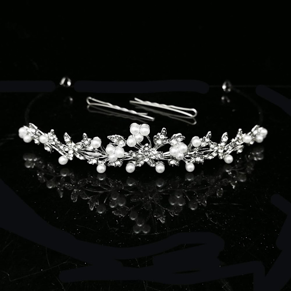 Rhinestone Krystall Tiara og Kroner Hodebånd For Kvinner Bursdag Pageant Bryllup Prom Prinsesse Krone