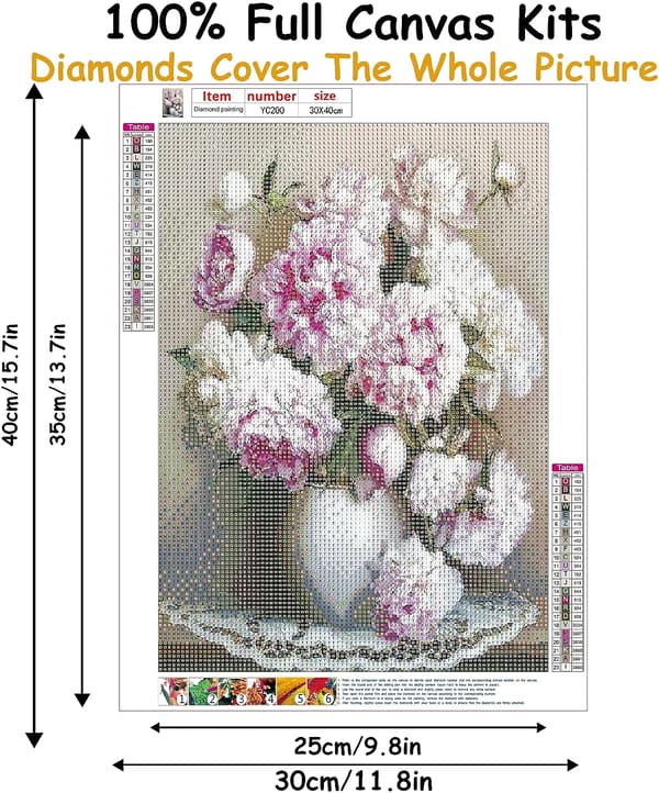 5D diamantmaleri for stuedekorasjon (30*40cm) 53