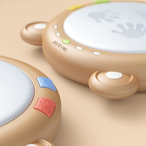 Baby musikaalinen lelu, musiikkirumpu interaktiivinen lelulahja, elektroniikka