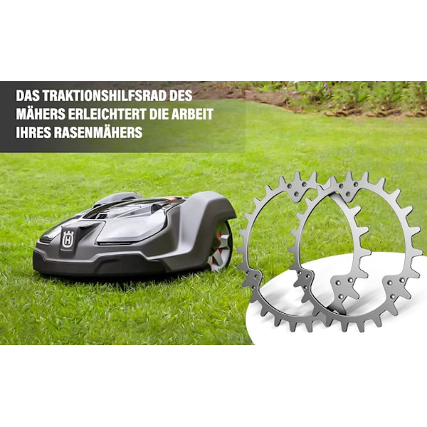 Sats med 2 rostfria spikar för HUSQVANA robotgräsklippare modell