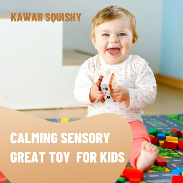 Squishies Slow Rising Chokolade Sandwich Cookie Kollektion Nyhed