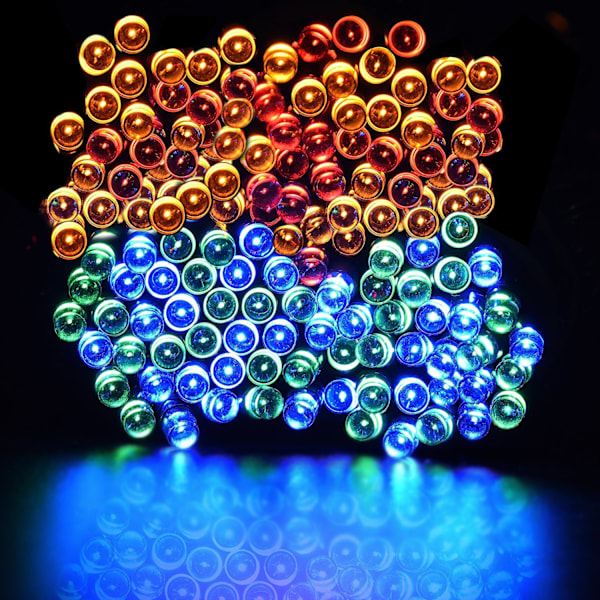 LED solcellelyssnor (fargeløs)