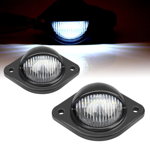 (4 stycken) LED-skyltbelysning 4W 3 SMD LED Vattentät Baklykta