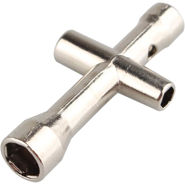 Mini kryssnøkkel for sekskantmuttere M2 M2.5 M3 M4