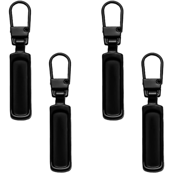 Dragkedjekläpp 4 st Dragkedjereparationskläppar Metalldragkedjekläpp Dragkedjekläpp Avtagbar Dragkedjekläpp Ersättning För Kläder Jeans Resväskor