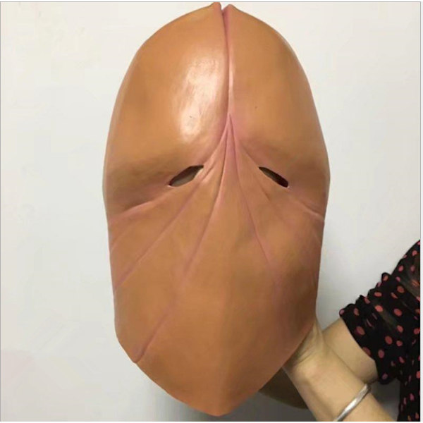 1 Pack Halloween Mask, Läskig Halloween Mask Latex Skräck Mask för Cosplay Fest