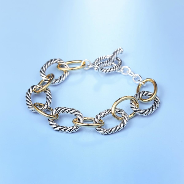 Armbånd Smykker Kabelledning Vintage Valentinsdag Julegave