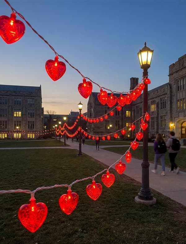 2M Hjerte Lys Kæde, Valentinsdag Dekoration Lys med 10 LED Glitter Røde Hjerte Lys, USB Fe Hjerteformet Lys Kæde til Bryllupsdag