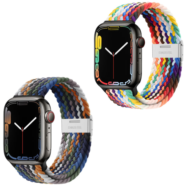 2 kpl rannekkeita yhteensopivia Apple Watch iWatch rannekkeiden kanssa 38mm 4