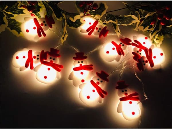 3 m 20 LED julemand lyskæde