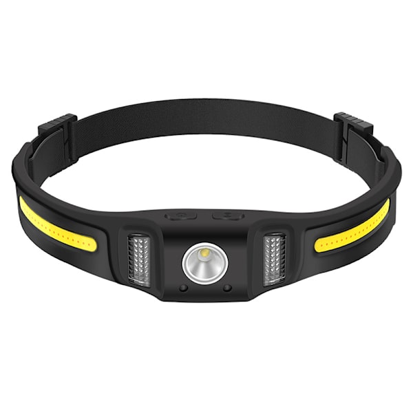 Smart Sensor Hodelykt Utendørs LED Hodelykt for Riding Silikon CO