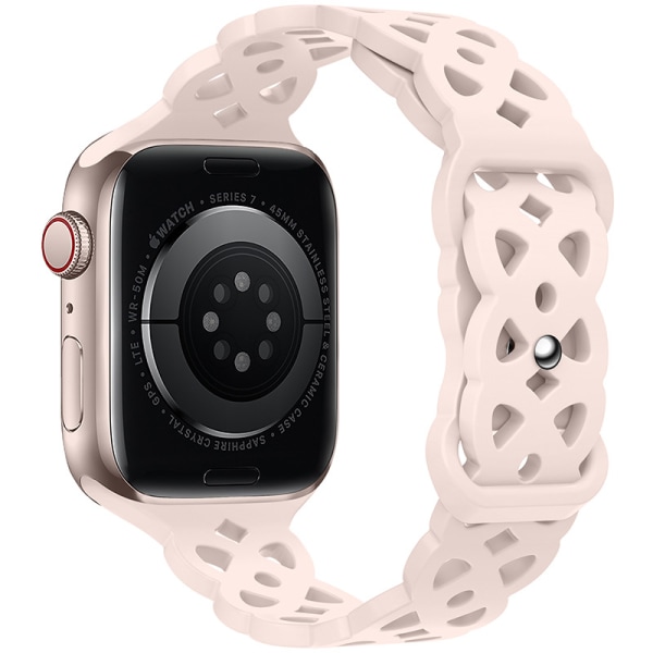 4 kpl Pitsi-nahkahihna Yhteensopiva Apple Watch 38/40/41mm kanssa