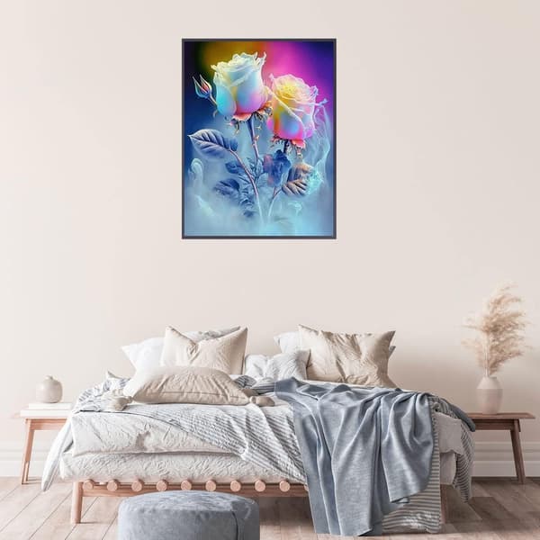 Diamantmaleri kunstsett, tremaleri bilde 30 x 40 cm（J)