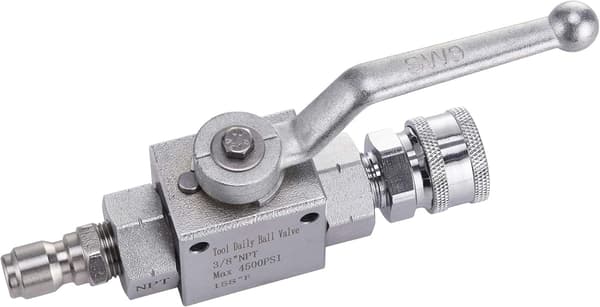 Tool Daily Kulventilset för högtryckstvätt, 3/8\" snabbkoppling, för högtryckstvättslang, 4500 PSI