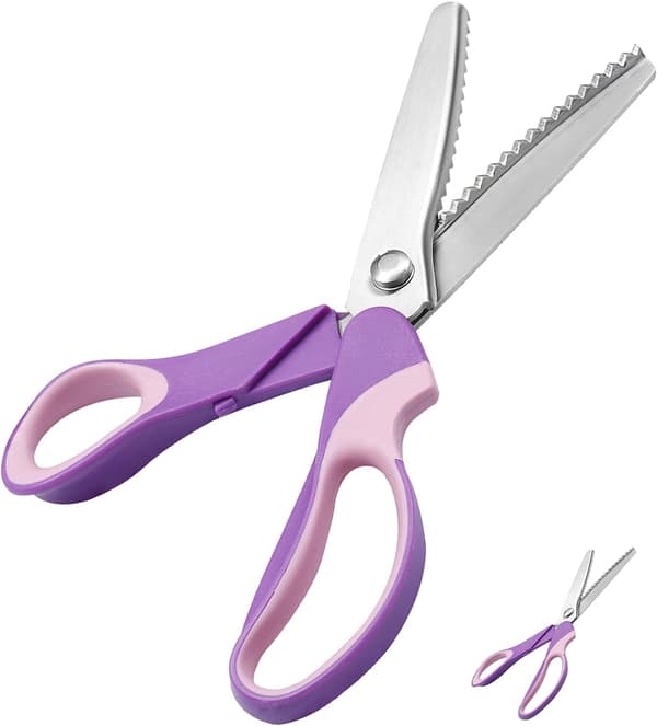 (Lilla) Sicksack sax 23,2 cm Professionell rostfritt stål se