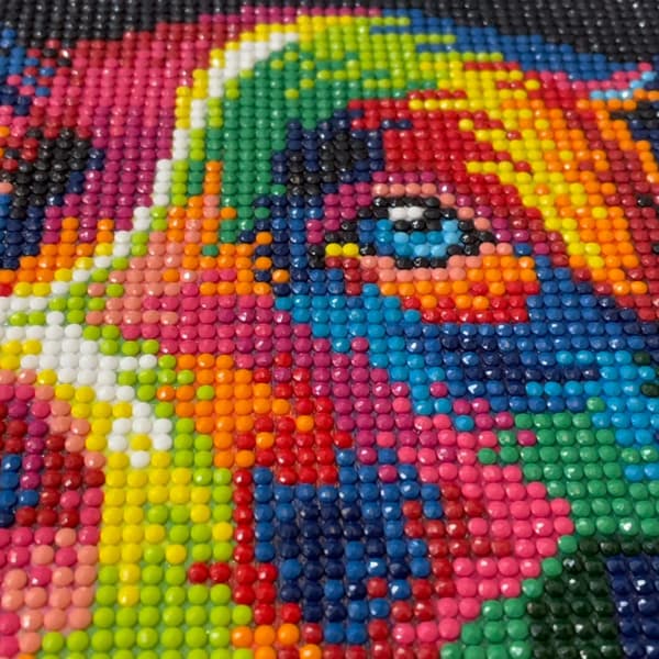 DIY 5D Diamantmaleri Kits Rund Bor Krystal Rhinestone Billede