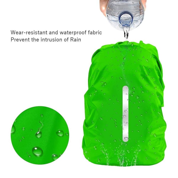 Rygsæk Regnslag Vandtæt regnslag Skoletaske med vedr