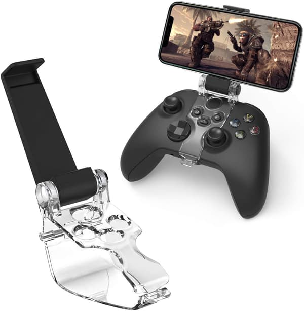 Telefonholder til Xbox Series S/X Controller, Foldbar Udtrækkelig Spilcontroller Holder Clip Smart Clip Holder til Xbox Series S/X Spilcontroller