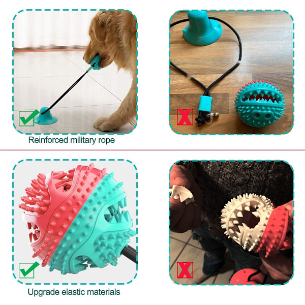 Jouet Chien Ventouse Jouet pour Chien Interactif，Nouvelle Versi
