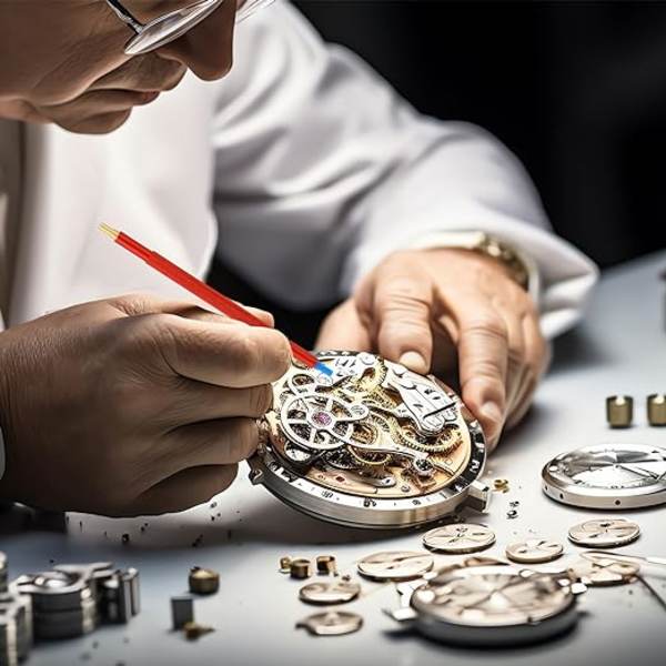 3-pack Urmakare Reparationsverktygssats Urvisare Avtagare Hävstång Hand Ass
