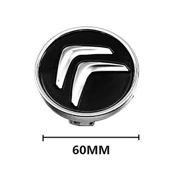 4 stk. hjulkapsler til Citroen C4 Picasso C3 Berlingo C5 X7 C2 C1 Ds3