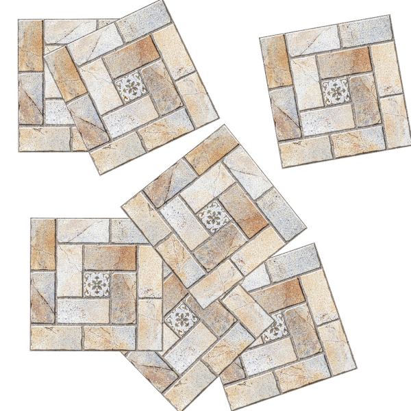 15 stk. Selvklebende Fliser Tapet 10 x 10 cm Mosaikk Stil