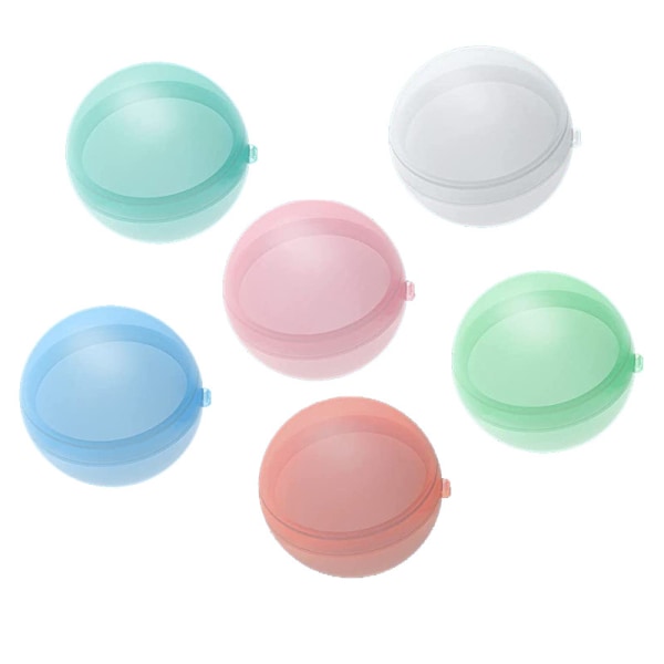 20 uudelleenkäytettävää vesipalloa (satunnaiset värit), nopeasti täytettävä vesipallo