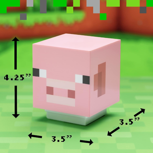 Minecraft Creeper Avatar Model Natlampe Legetøj til Børn Gave