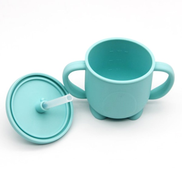 Silikone Baby Træningskop, Toddler Sippy Cup, Toddler Sippy