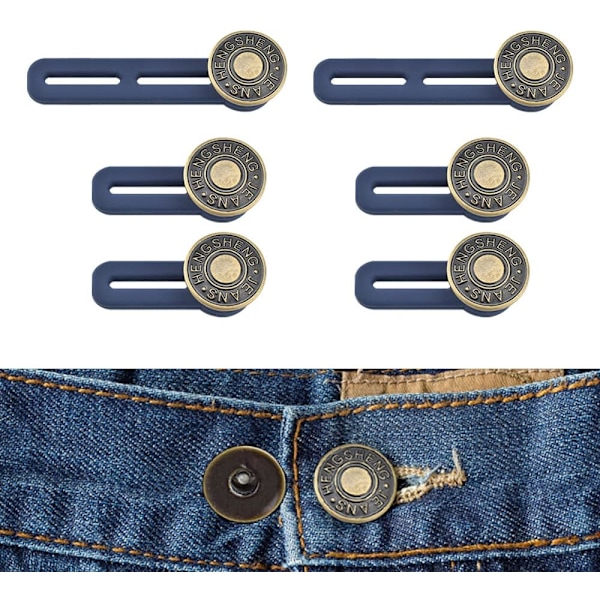 Knapforlængere til Bukser og Jeans - Nederdels- og Taljefastgørere - Hægter og Stænger til Kvinder