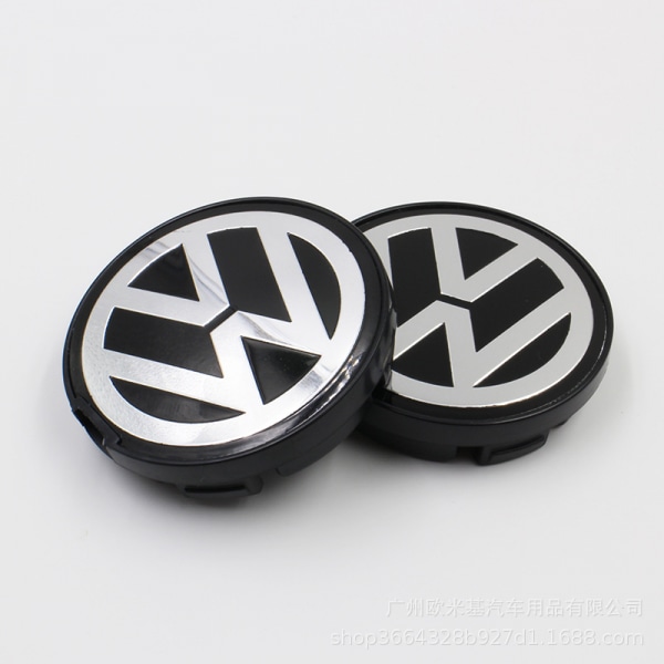 4 stk - VW - (65mm) Utskiftbare navkapsler VW Passat
