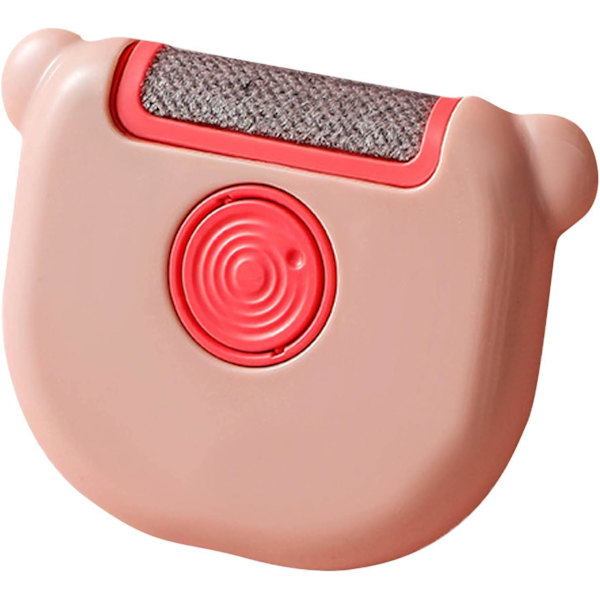 Manuell klädepilator (rosa färg), klädepilator rakapparat, 3 i