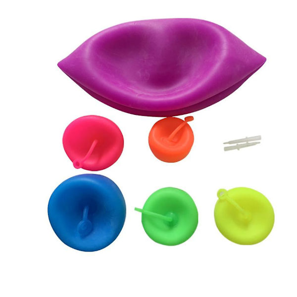 40cm Stor Boblebold Magiske Boblebolde Transparent Hoppebold Oppustelig Vandbold B