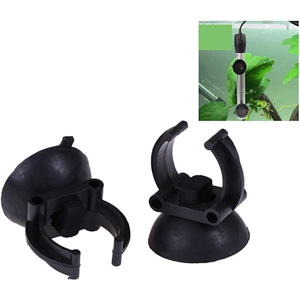 2 st akvarium sugkopp sugkopp värmare sugkopp klämmor ho