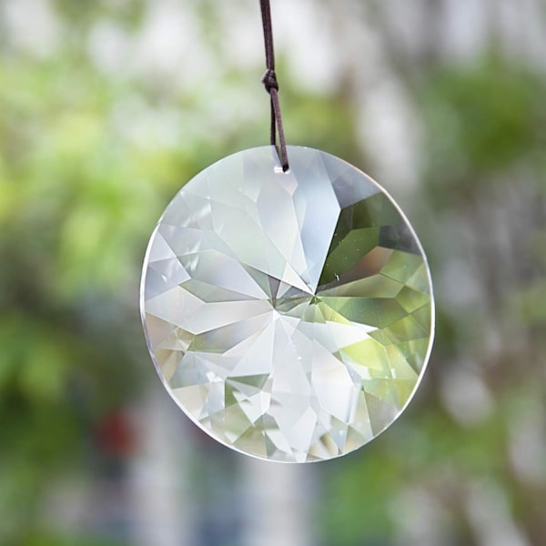 Bauhinia Hængende Facetterede Krystaller Store Vindue Prismer Solfanger Ornament Regnbue Maker Lysekrone Krystal Vedhæng