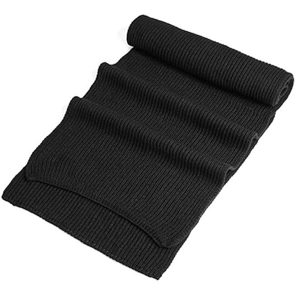 Halsduk Herr Vinterhalsduk Stickad Halsduk Unisex Varm Ren Färg Sca