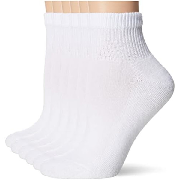 Dames Ultimate Comfort Toe Seamed Ankelsokker Pakke med 6